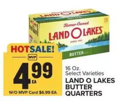 Food Lion Land O Lakes Butter Quarters offer