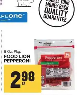 Food Lion Food Lion Pepperoni offer