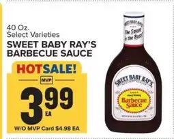 Food Lion Sweet Baby Ray's Barbecue Sauce offer