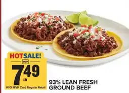 Food Lion 93% Lean Fresh Ground Beef offer