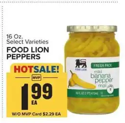 Food Lion FOOD LION PEPPERS offer