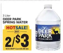 Food Lion Deer Park Spring Water offer