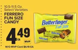 Food Lion Ferrero Fun Size Candy offer