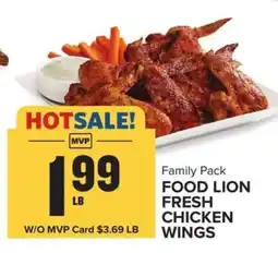 Food Lion Food Lion Fresh Chicken Wings offer