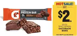 Food Lion Gatorade Bars offer