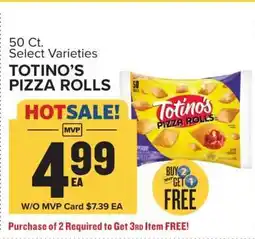 Food Lion Totino's Pizza Rolls offer