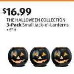 Aldi 3-Pack Small Jack-o'-Lanterns offer