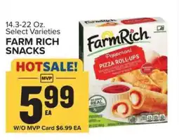 Food Lion Farm Rich Snacks offer