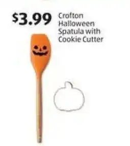 Aldi Crofton Halloween Spatula with Cookie Cutter offer