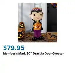 Sam's Club Member's Mark 30 Dracula Door Greeter offer