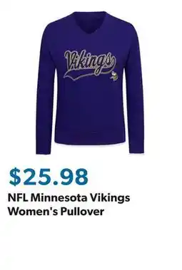 Sam's Club NFL Minnesota Vikings Women's Pullover offer