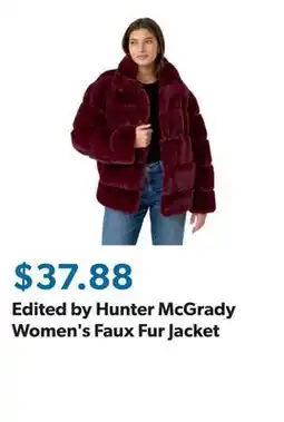 Sam's Club Edited by Hunter McGrady Women's Faux Fur Jacket offer