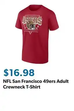Sam's Club NFL San Francisco 49ers Adult Crewneck T-Shirt offer