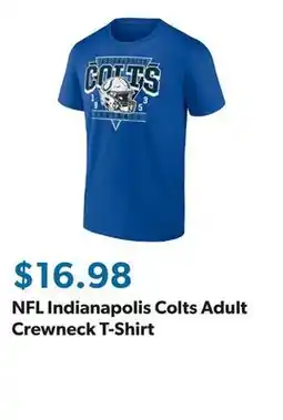 Sam's Club NFL Indianapolis Colts Adult Crewneck T-Shirt offer