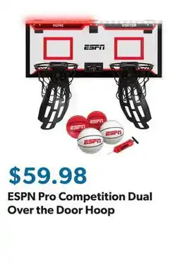 Sam's Club ESPN Pro Competition Dual Over the Door Hoop offer