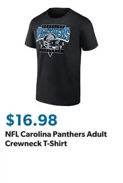 Sam's Club NFL Carolina Panthers Adult Crewneck T-Shirt offer
