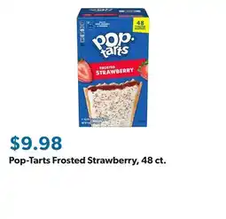 Sam's Club Pop-Tarts Frosted Strawberry, 48 ct offer