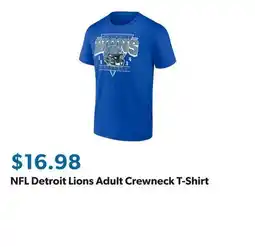 Sam's Club NFL Detroit Lions Adult Crewneck T-Shirt offer