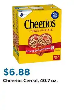 Sam's Club Cheerios Cereal, 40.7 oz offer