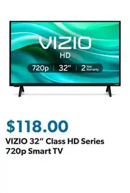 Sam's Club VIZIO 32 Class HD Series 720p Smart TV offer