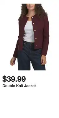 TJ Maxx Double Knit Jacket offer