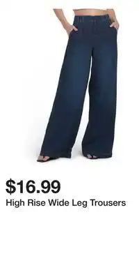 TJ Maxx High Rise Wide Leg Trousers offer