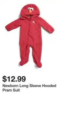 TJ Maxx Newborn Long Sleeve Hooded Pram Suit offer
