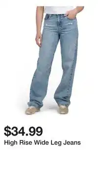 TJ Maxx High Rise Wide Leg Jeans offer