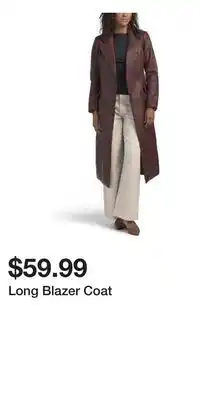TJ Maxx Long Blazer Coat offer