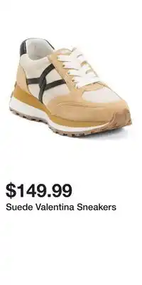 TJ Maxx Suede Valentina Sneakers offer