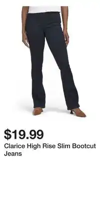 TJ Maxx Clarice High Rise Slim Bootcut Jeans offer