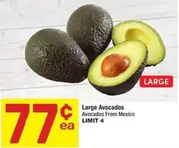 Albertsons Large Avocados offer