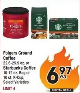 Albertsons Folgers Ground Coffee offer