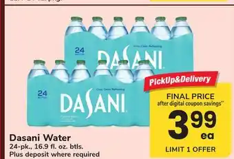 ACME Dasani Water offer