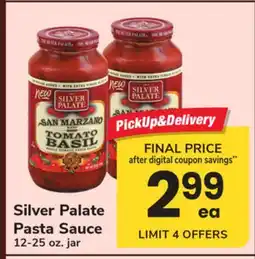 ACME Silver Palate Pasta Sauce offer