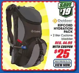Big 5 Outdoor Products Ripcord Hydration Pack offer