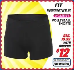 Big 5 Fit Essentials Women's Volleyball Shorts offer