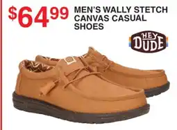 Dunham's Sports MEN'S WALLY STETCH CANVAS CASUAL SHOES offer