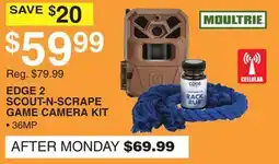 Dunham's Sports EDGE 2 SCOUT-N-SCRAPE GAME CAMERA KIT offer
