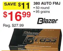 Dunham's Sports 380 AUTO FMJ offer