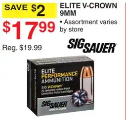 Dunham's Sports ELITE V-CROWN 9MM offer