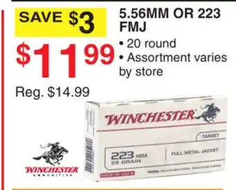 Dunham's Sports 5.56MM OR 223 FMJ offer