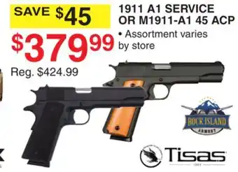 Dunham's Sports TISAS 1911 A1 SERVICE OR M1911-A1 45 ACP offer