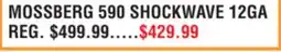 Dunham's Sports MOSSBERG 590 SHOCKWAVE 12GA offer