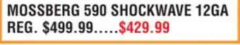 Dunham's Sports MOSSBERG 590 SHOCKWAVE 12GA offer