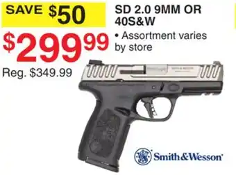 Dunham's Sports SD 2.0 9MM OR 40S & W offer