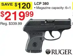 Dunham's Sports RUGER LCP 380 offer