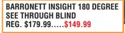 Dunham's Sports BARRONETT INSIGHT 180 DEGREE SEE THROUGH BLIND offer