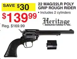Dunham's Sports MAG/22LR POLY GRIP ROUGH RIDER offer