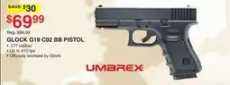 Dunham's Sports GLOCK G19 C02 BB PISTOL offer